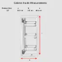 RYIV Pull-Out 3 Tier Rattan Basket