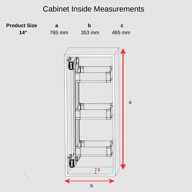 LIMA Pull-Out 3 Tier Basket