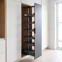 AGRA Pull-Out Pantry Cabinet 6-Tier Unit8.webp
