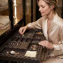CANMORE Pull-OUT Leather Jewelry Organizer Tray5.webp