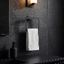 Omega Black Hand Towel Holder  _2.webp