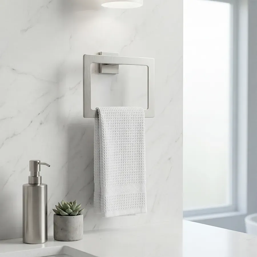Omega Nickel Hand Towel Holder  _2.webp