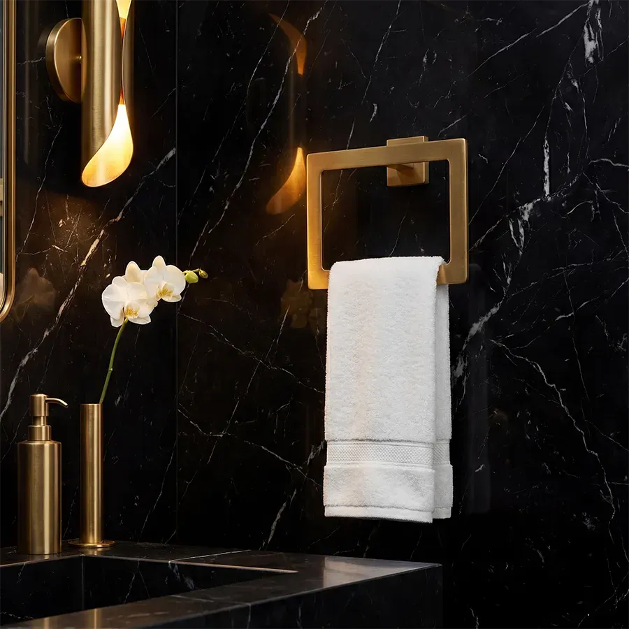 Omega Brass Hand Towel Holder _2.webp