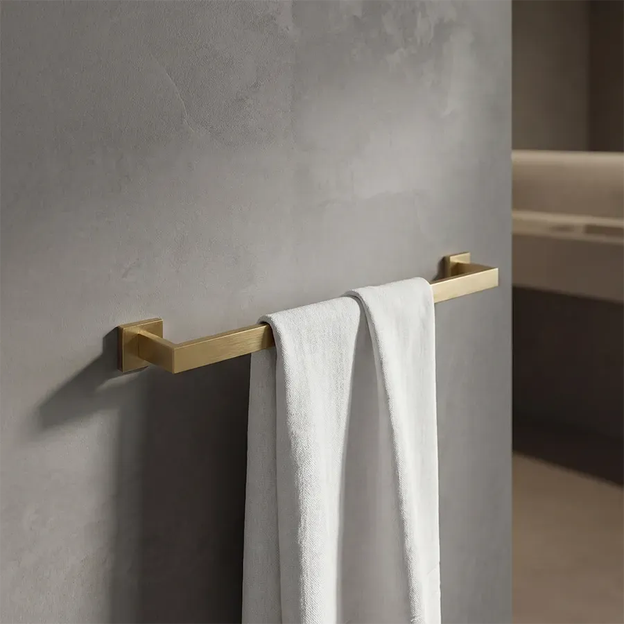Omega Brass Towel Bar _2.webp