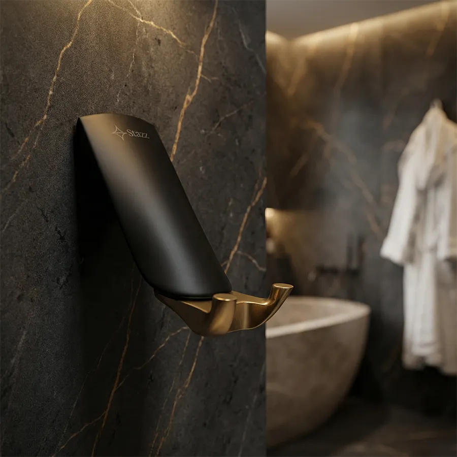 Florence Robe Hook - Matte Black Matte Gold _4.webp