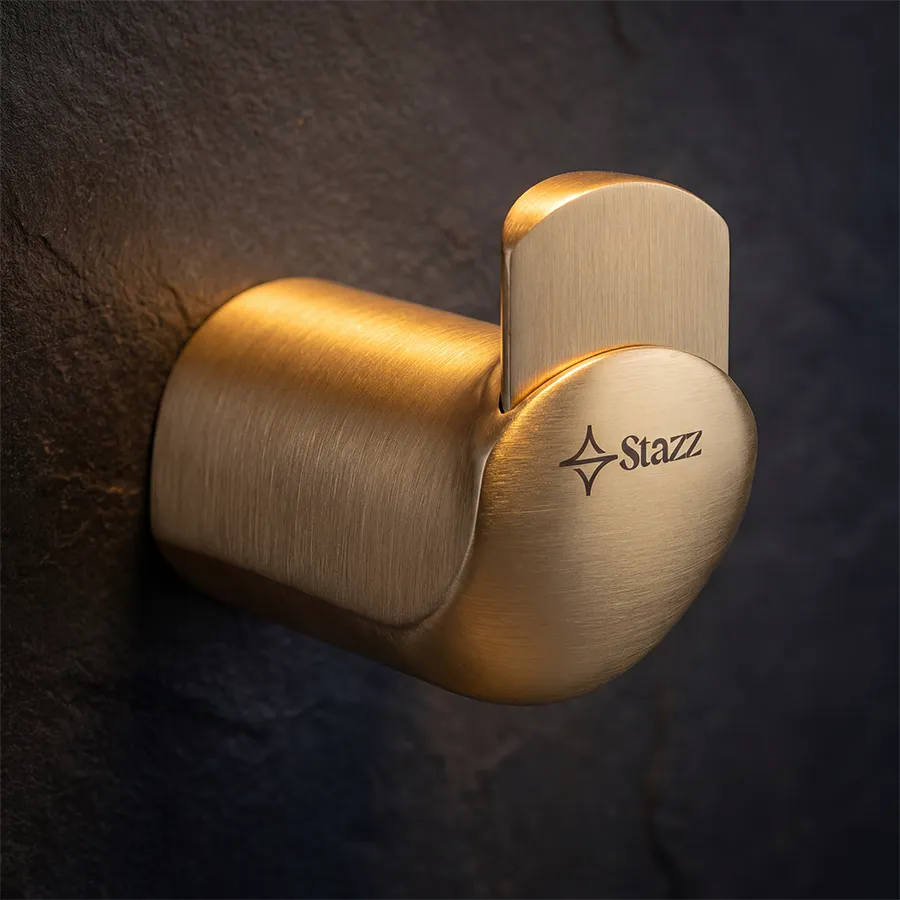 Vienna Robe Hook - Matte Gold _2.webp