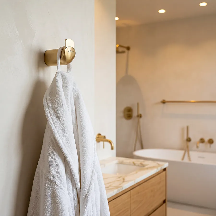 Vienna Robe Hook - Matte Gold _3.webp