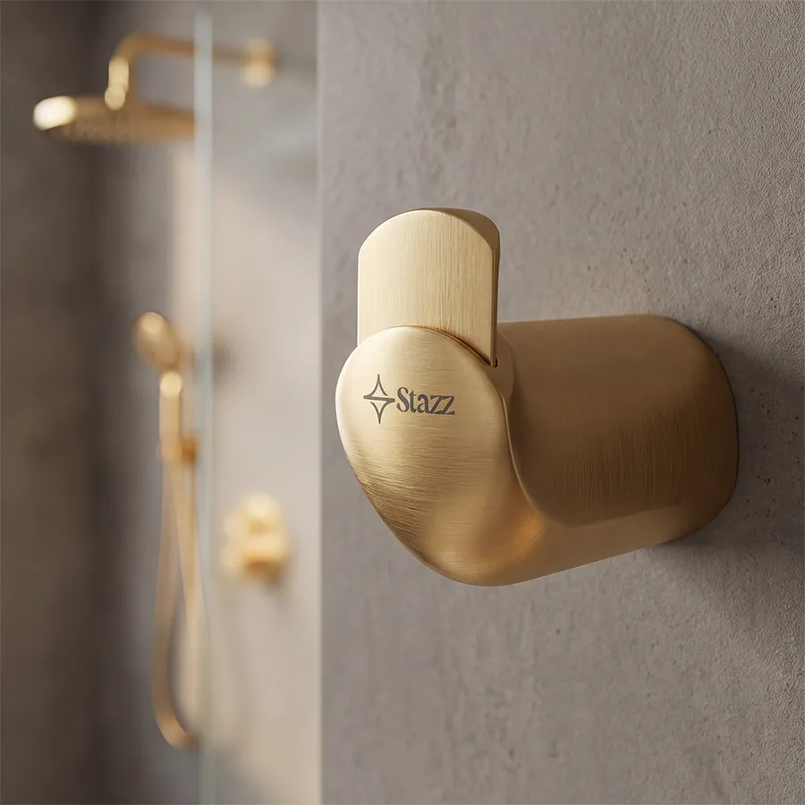 Vienna Robe Hook - Matte Gold _4.webp