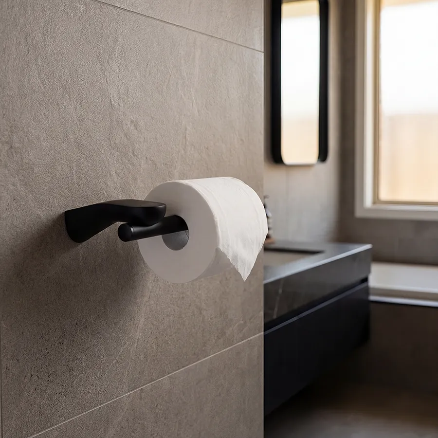 Berlin - Toilet Paper Holder - Matte Black _4.webp