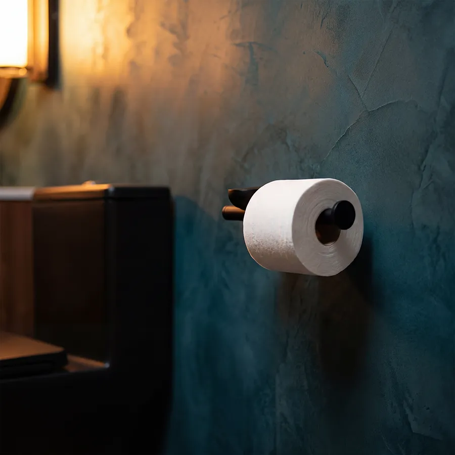 Berlin - Toilet Paper Holder - Matte Black _5.webp