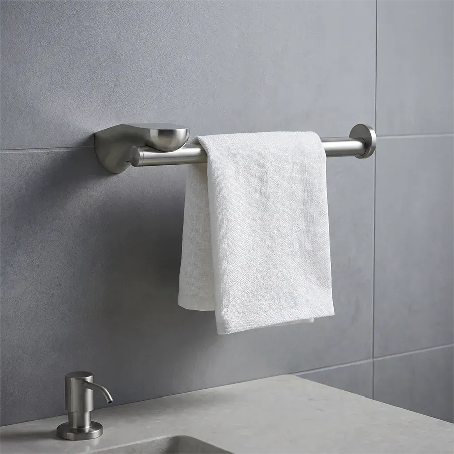Berlin Hand Towel Holder - Satin NIckel _2.webp