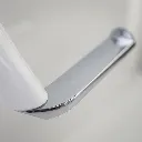 Florence Hand Towel Holder - White Chrome _4.webp