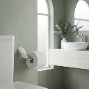 Florence - Toilet Paper Holder - White Chrome _2.webp