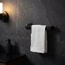 Vienna Hand Towel Holder - Matte Black _3.webp