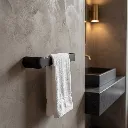 Vienna Hand Towel Holder - Matte Black _2.webp
