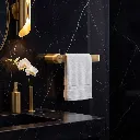Vienna Hand Towel Holder - Matte Gold _3.webp