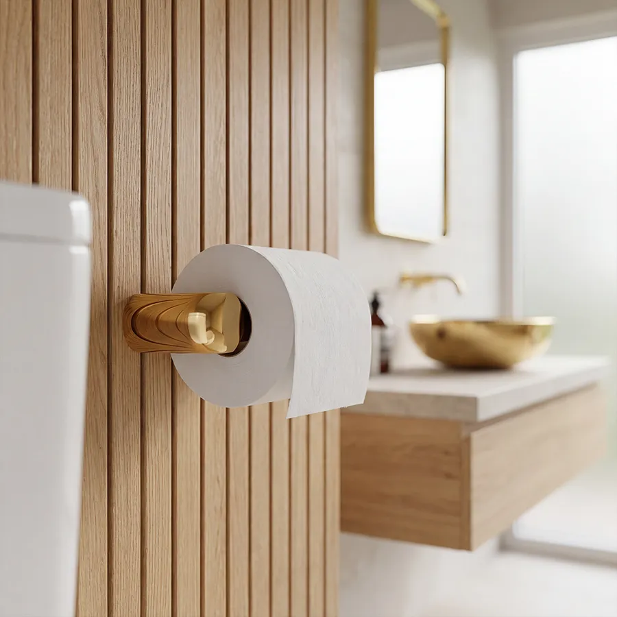 Vienna - Toilet Paper Holder - Gold _3.webp