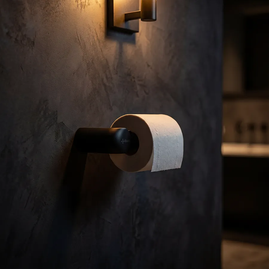 Vienna - Toilet Paper Holder - Matte Black _2.webp