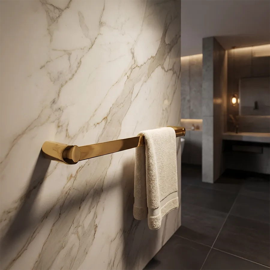 Vienna Towel Bar - Gold _2.webp