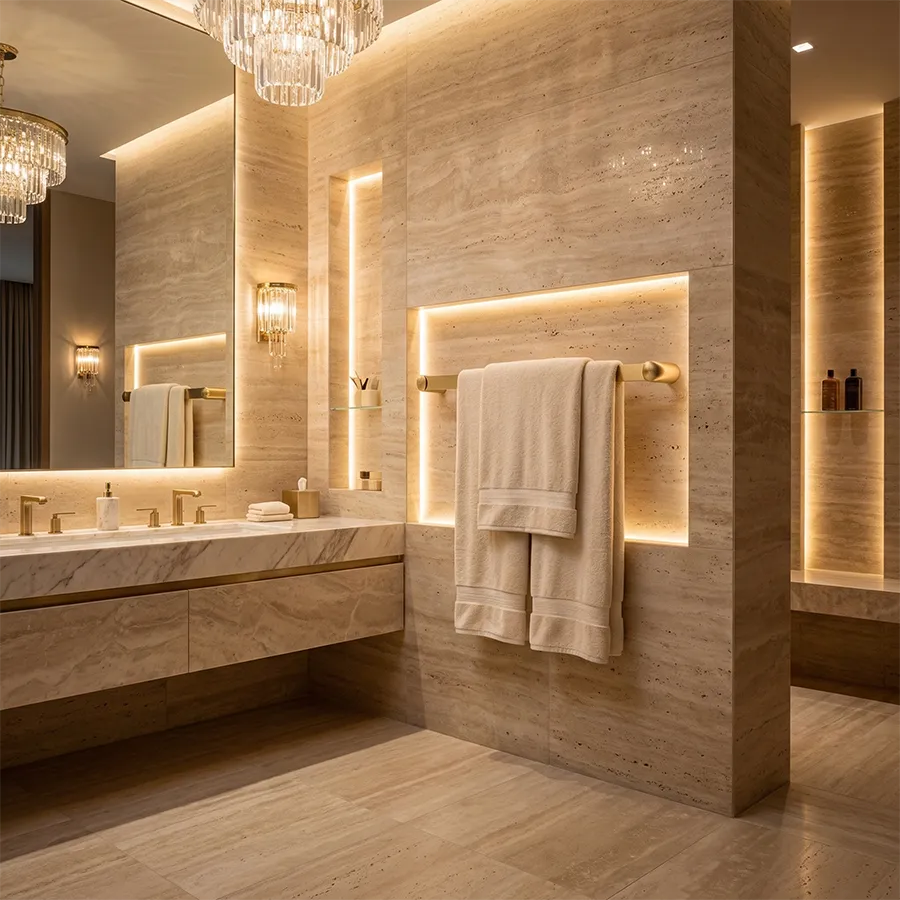Vienna Towel Bar - Matte Gold _4.webp
