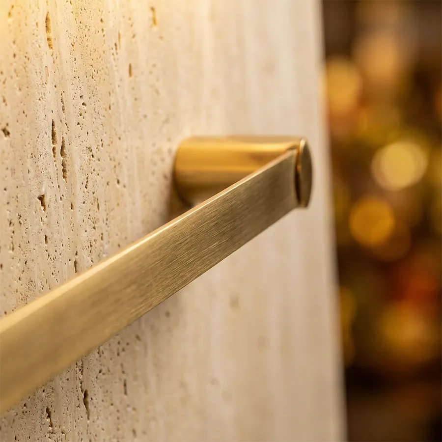 Vienna Towel Bar - Matte Gold _5.webp