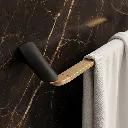 Florence Towel Bar - Matte Black Matte Gold _3.webp