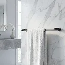 Berlin towel bar - Matte Black _2.webp