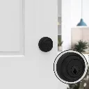 Weiser Elements Round Deadbolt (Matte Black C-19).webp