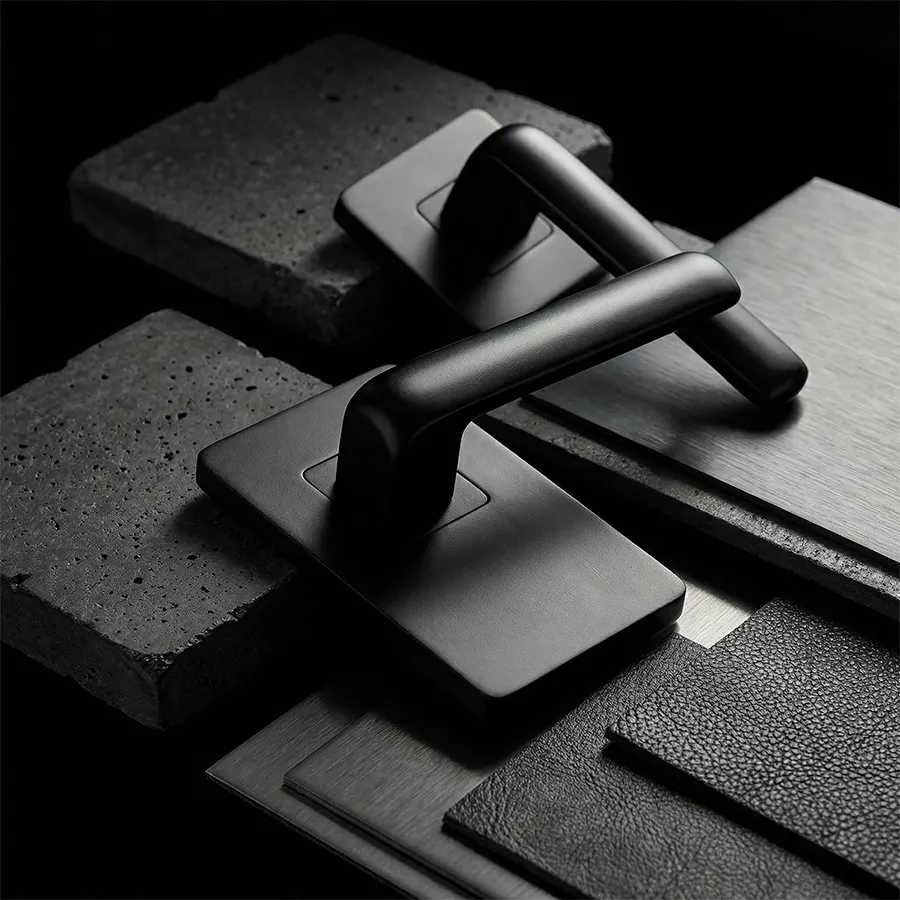 Stazz Austin Lever-Dummy Matte Black.webp.webp