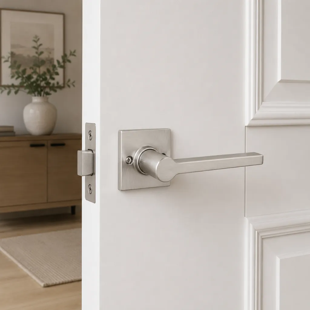 Weiser Daylon Square Lever-Dummy-Pol Chrome.webp