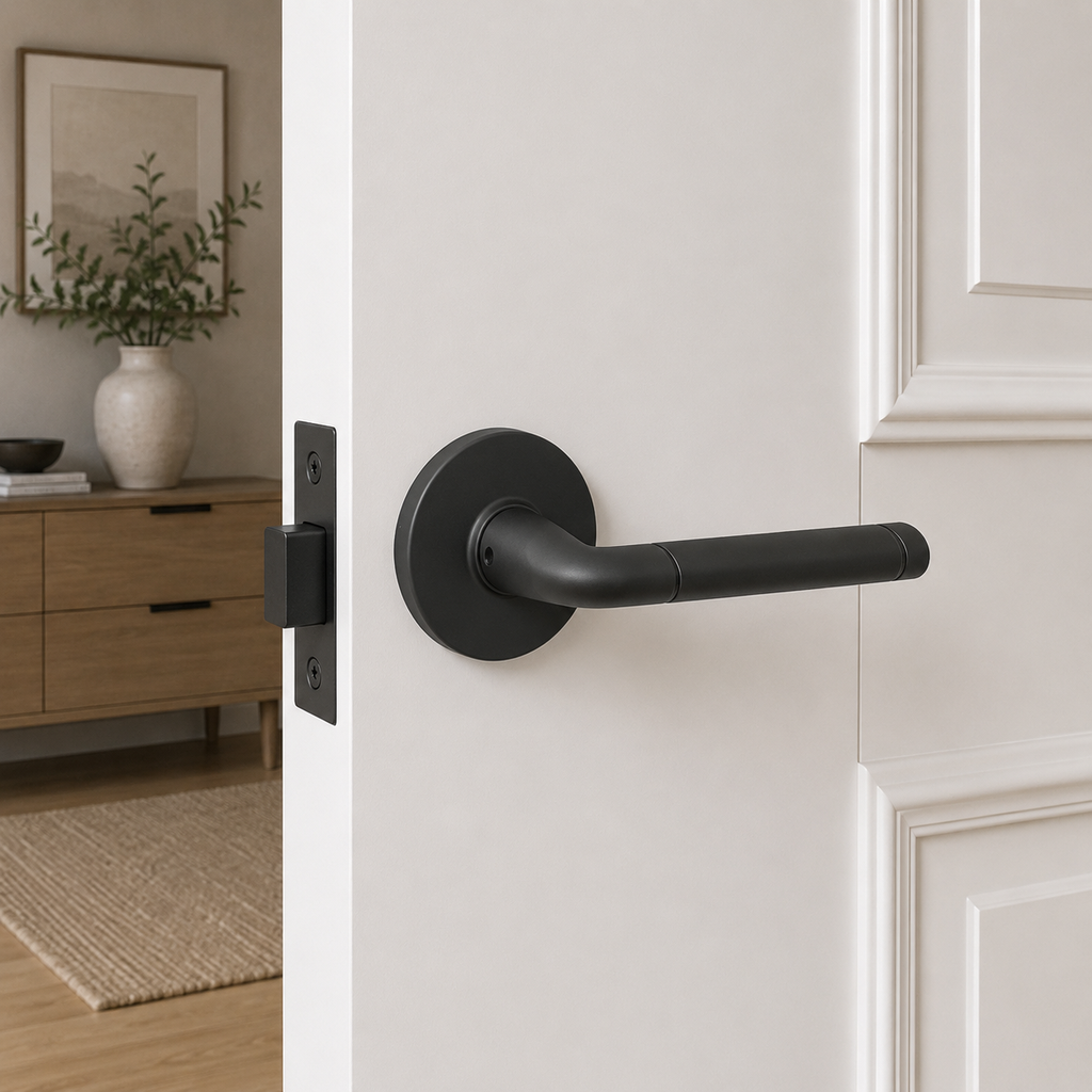 Taymor Stockholm Lever-Matte Black-Dummy