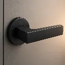 Taymor 1948 Round Lever-Matte Black
