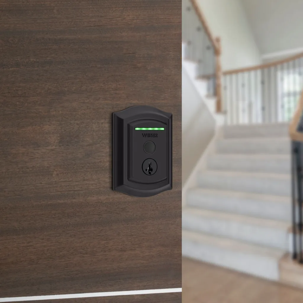 Weiser Halo Smart Lock Finger Print Wifi-Matte Black