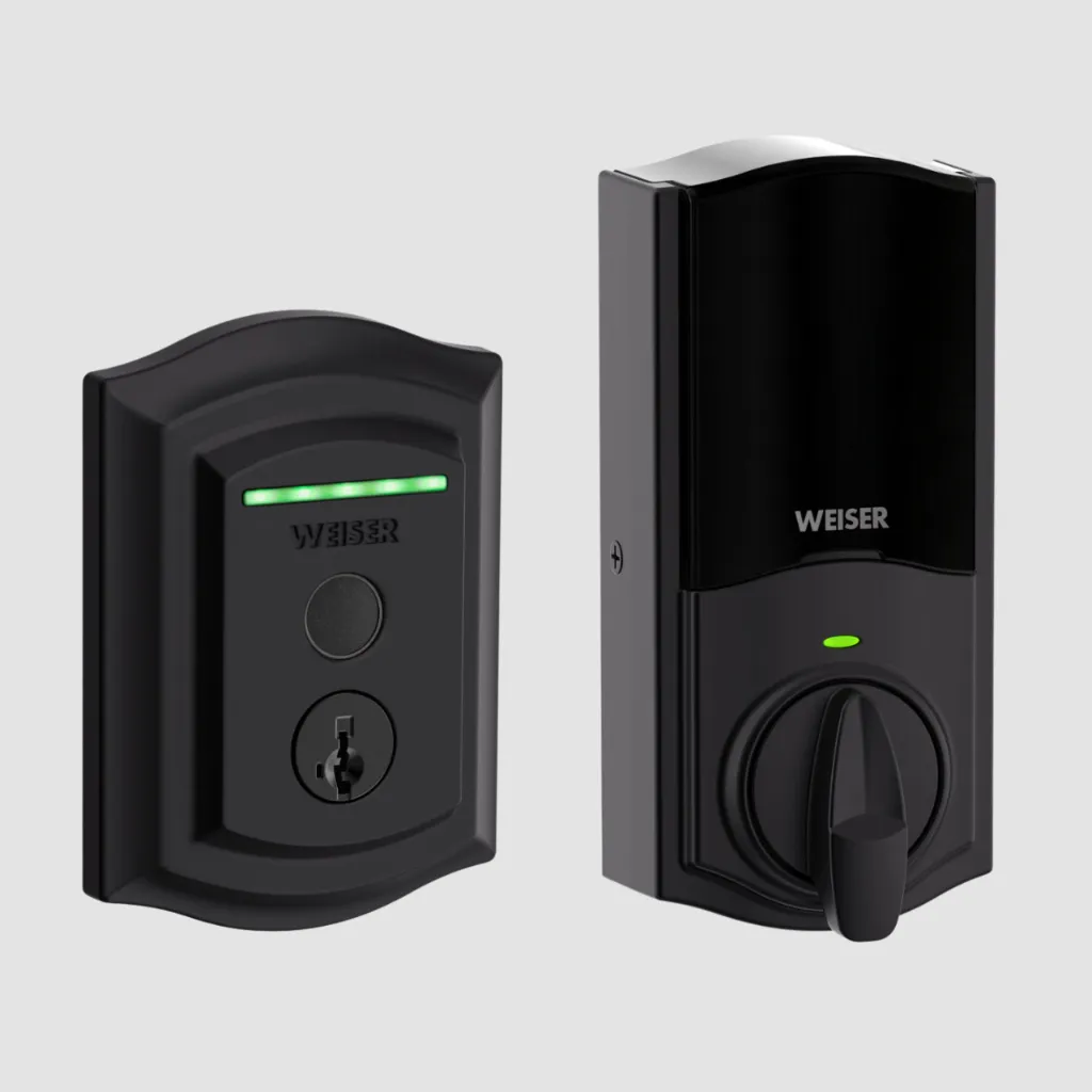 Weiser Halo Smart Lock Finger Print Wifi-Matte Black