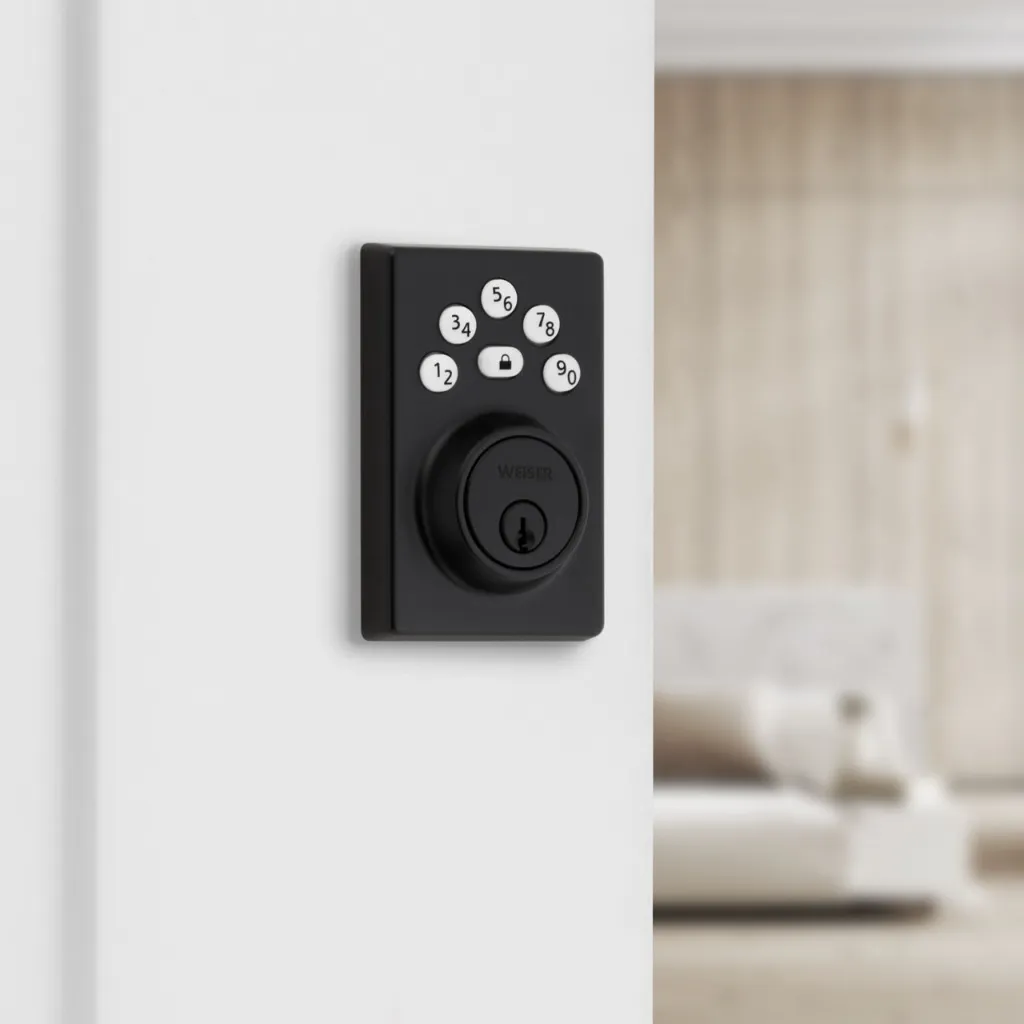 Weiser Elements Contemporary Keypad Deadbolt