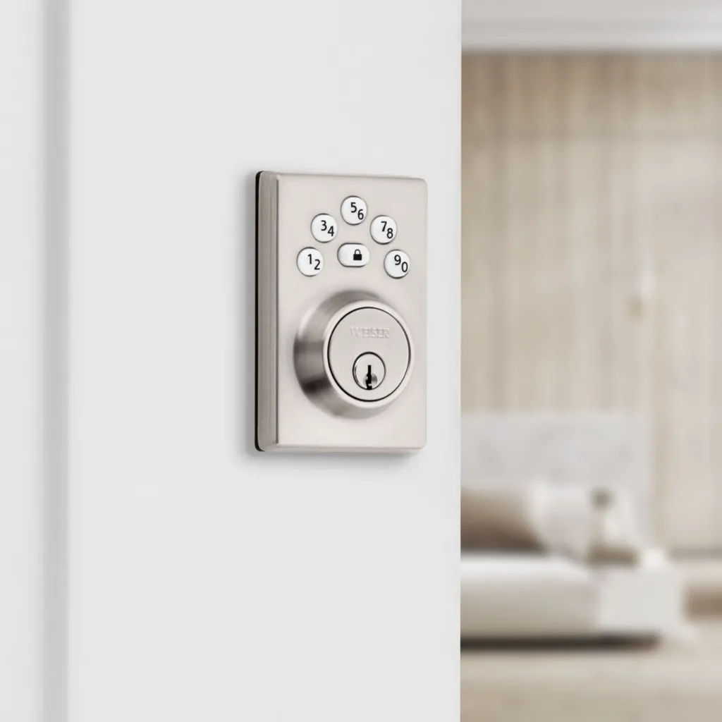 Weiser Elements Contemporary Keypad Deadbolt