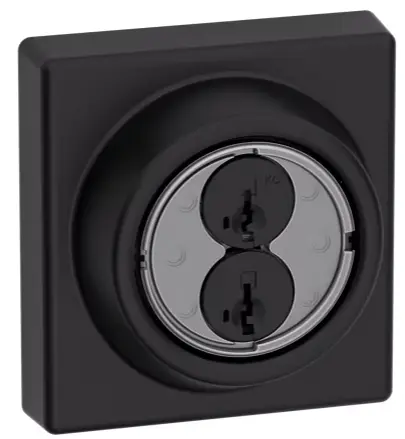 Weiser Key Control Deadbolt Square Matte Black3.webp