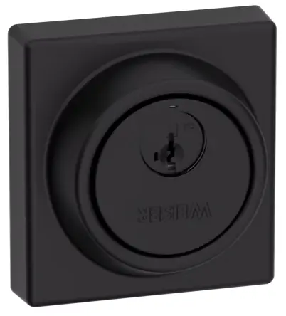 Weiser Key Control Deadbolt Square Matte Black2.webp
