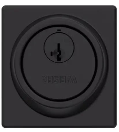 Weiser Key Control Deadbolt Square Matte Black6.webp