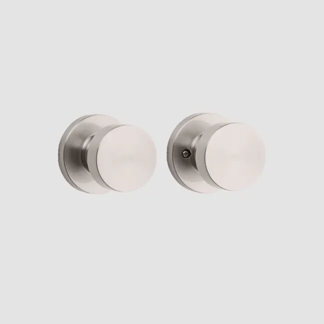 Weiser Cambie Round Knob-Dummy Satin Nickel
