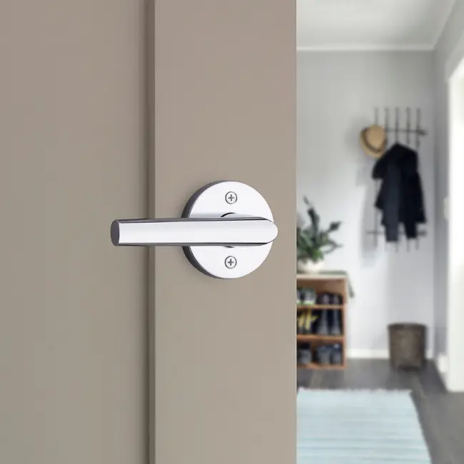 Weiser Milan Round Lever-Dummy Pol Chrome