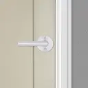 Weiser Milan Round Lever-Dummy Pol Chrome