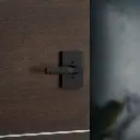 Weiser Prava Rectangle Lever-Dummy Matte Black