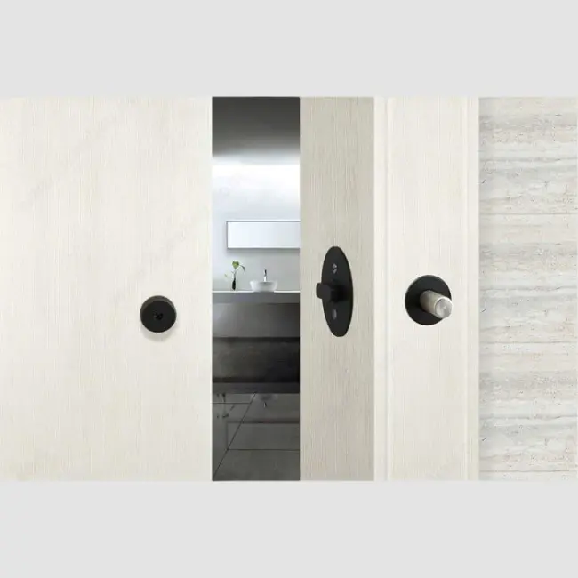INOX(TM) Privacy Lock for Sliding Barn Door - 1517 Series-Stainless Steel