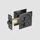 Onward Pocket Door Pull Square 17S-Privacy Matte Black