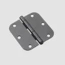 Regular Hinge 3.5 x 3.5 5/8 Radius-Matte Black