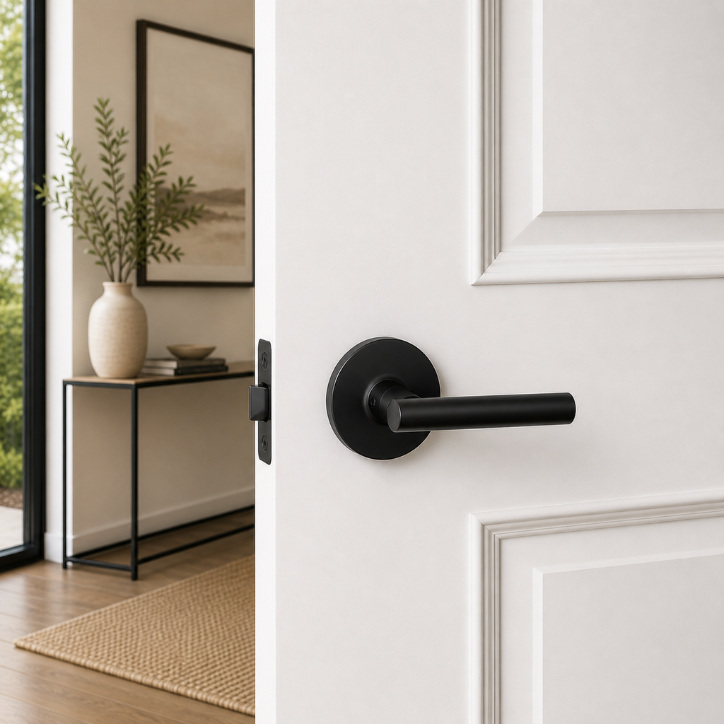 Taymor Bergen Lever-Matte Black