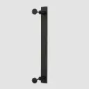 Richelieu Flat Bar Door Handle with Round Disc Pull 