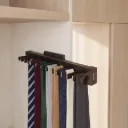 SIPOO Pull-Out Belt & Tie Rack