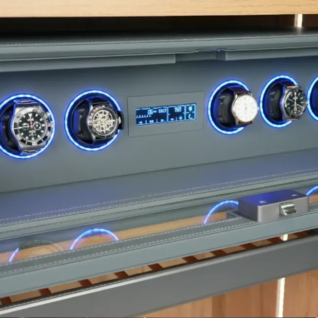 [GW03] NAPLES 6pc Lockable Watch Winder